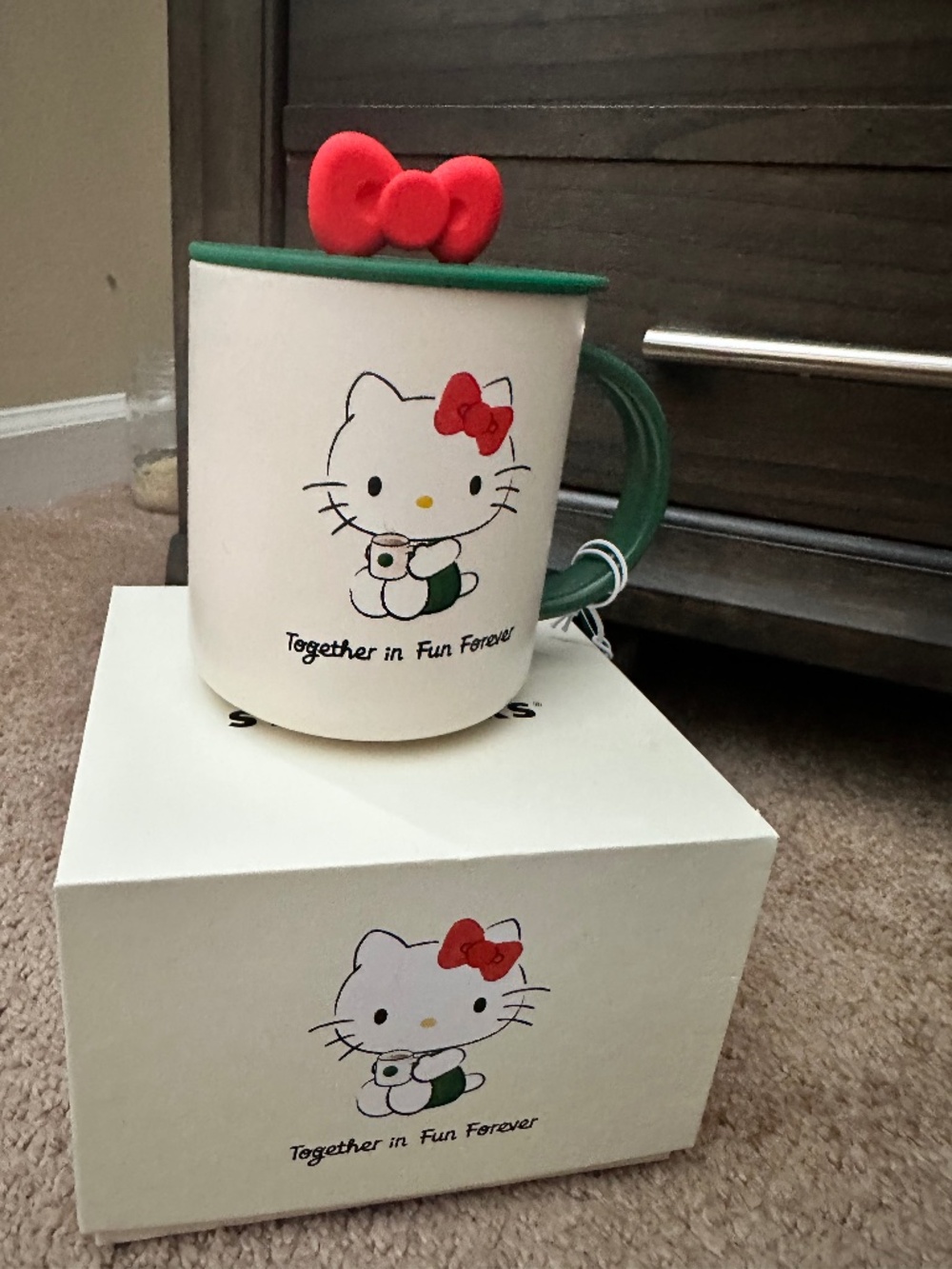 Starbucks Hello Kitty Mug 2025 Colab